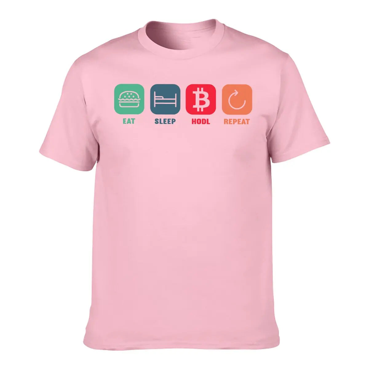 Eat Sleep Hodl Repeat Bitcoin Cryptocurrency Trading Crypto T-Shirt