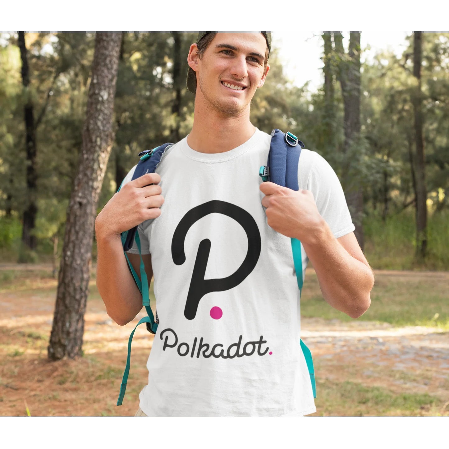 Polkadot Crypto Style T-Shirt Blockchain Coin Top Quality