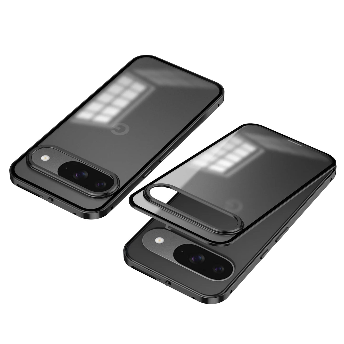 Magnetic Aluminum Case with Camera Protection for Google Pixel Series