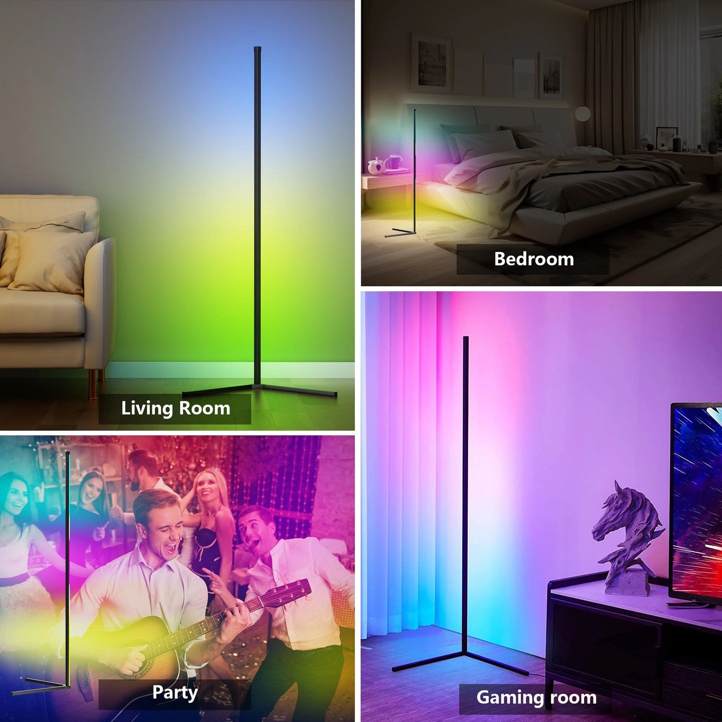 RGB Floor Lamp with App&Remote