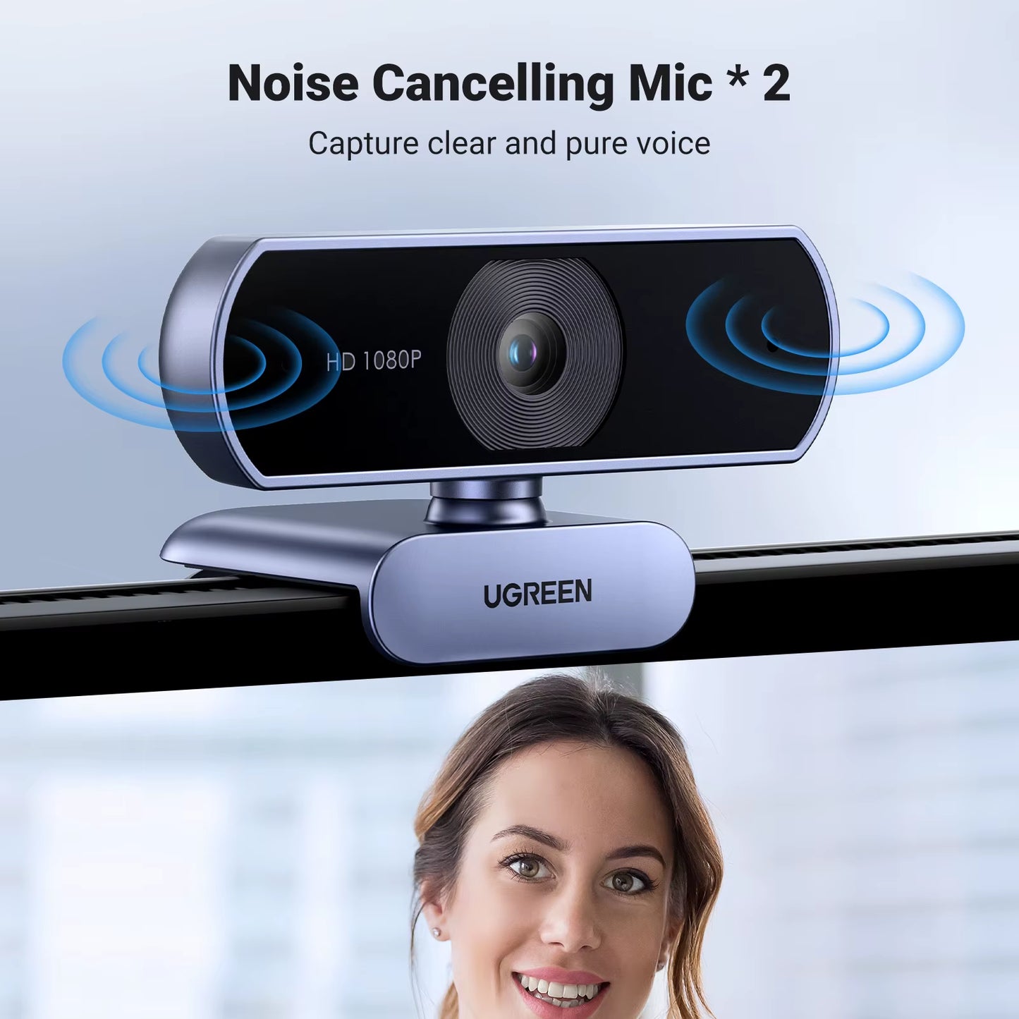 USB Webcam 1080P HD Mini Webcam for Laptop Computer Web Camera Dual Microphones for Youtube Zoom Video Calling 2K Web Cam