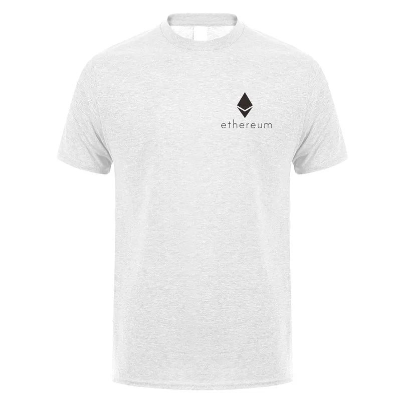 Ethereum T-Shirt Man Crypto Money