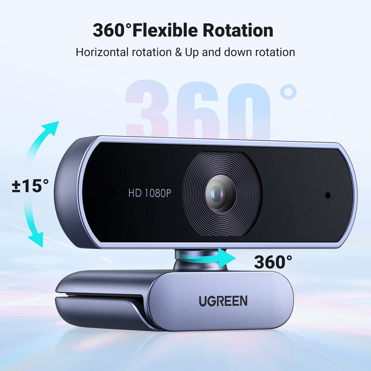 USB Webcam 1080P HD Mini Webcam for Laptop Computer Web Camera Dual Microphones for Youtube Zoom Video Calling 2K Web Cam