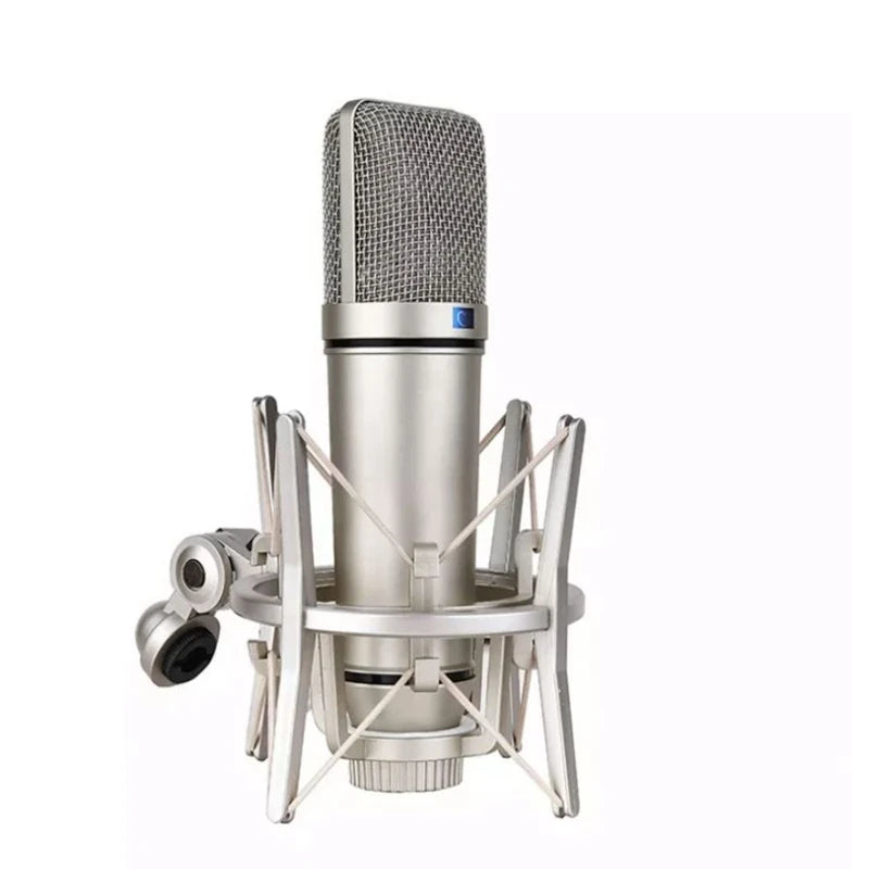 Metal Condenser Microphone Laptop/Computer Professional Microphone Recording Studio Voice Game Broadcaster Streaming Media TLM 1
