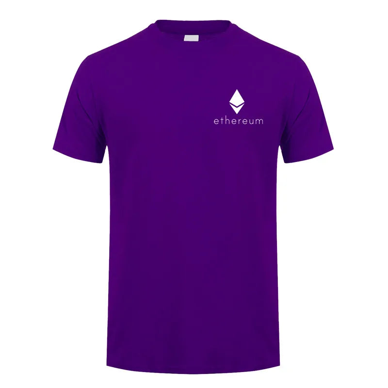Ethereum T-Shirt Man Crypto Money
