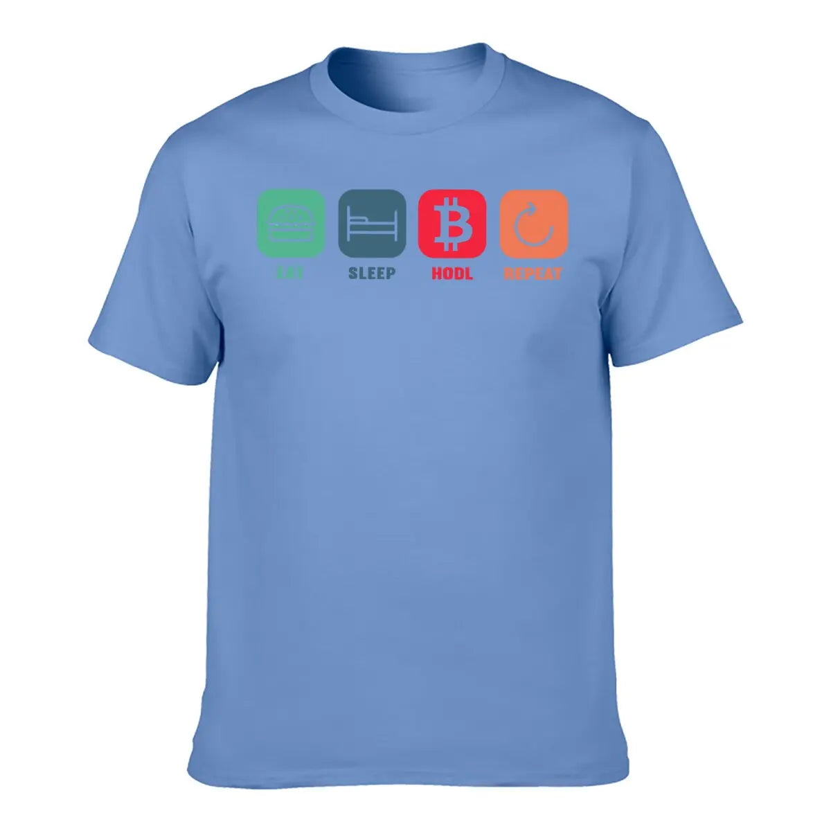 Eat Sleep Hodl Repeat Bitcoin Cryptocurrency Trading Crypto T-Shirt