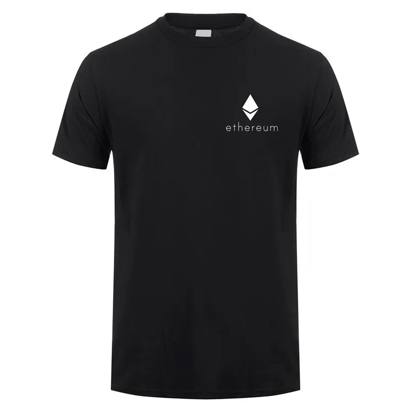 Ethereum T-Shirt Man Crypto Money