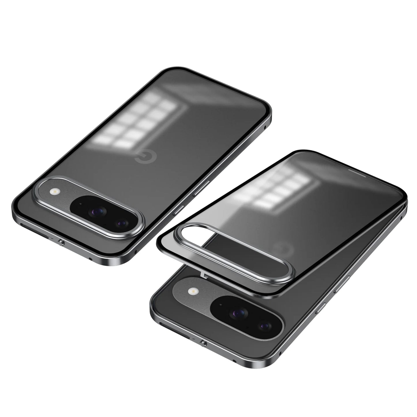 Magnetic Aluminum Case with Camera Protection for Google Pixel Series