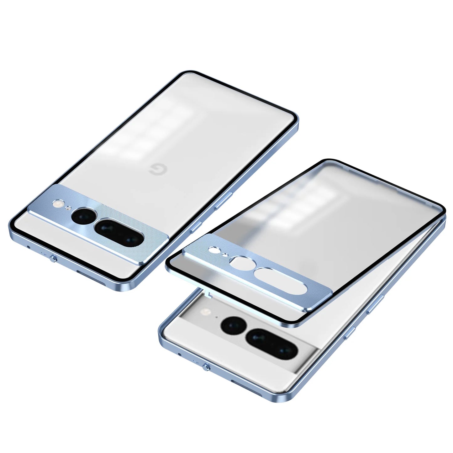 Magnetic Aluminum Case with Camera Protection for Google Pixel Series