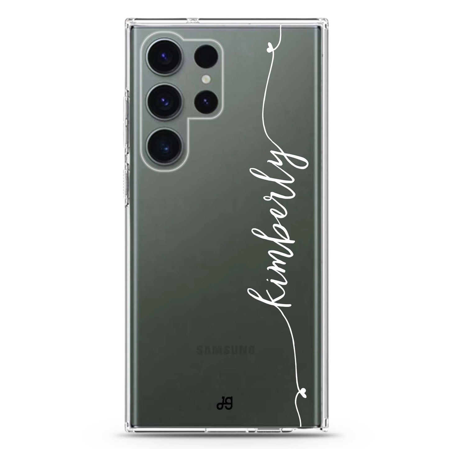 Heart Word Samsung Galaxy Ultra Clear Case