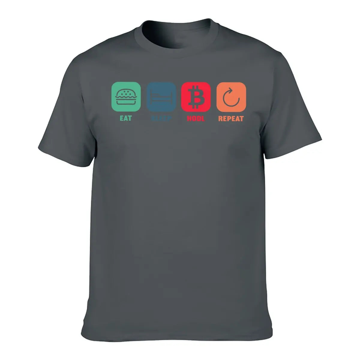 Eat Sleep Hodl Repeat Bitcoin Cryptocurrency Trading Crypto T-Shirt