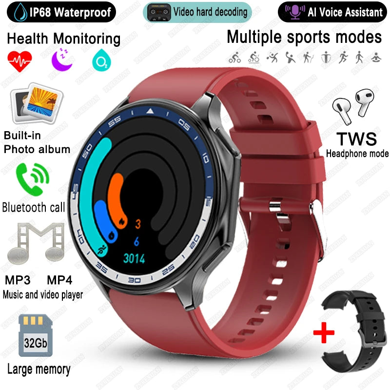 OPPO Watch X High-End Business Watch 32Gb Large Memory Album Smart Watch Men Sports Fitness Waterproof Smart Watch