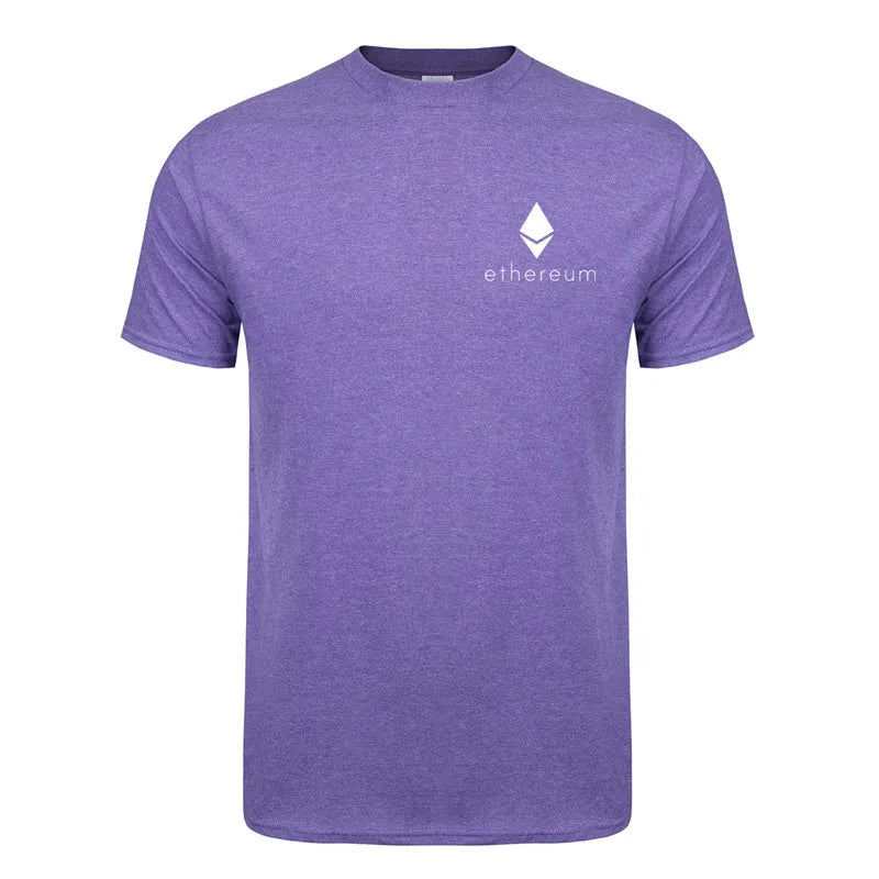 Ethereum T-Shirt Man Crypto Money