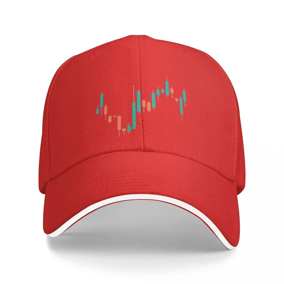 Bitcoin Cryptocurrency Art Stock Market Candlesticks Classic Dad Hats Pure Color Women'S Hat Windproof Baseball Caps Peaked Cap