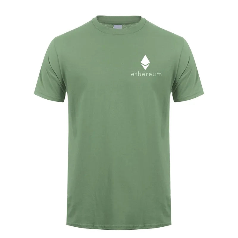 Ethereum T-Shirt Man Crypto Money
