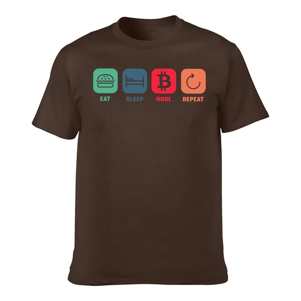 Eat Sleep Hodl Repeat Bitcoin Cryptocurrency Trading Crypto T-Shirt
