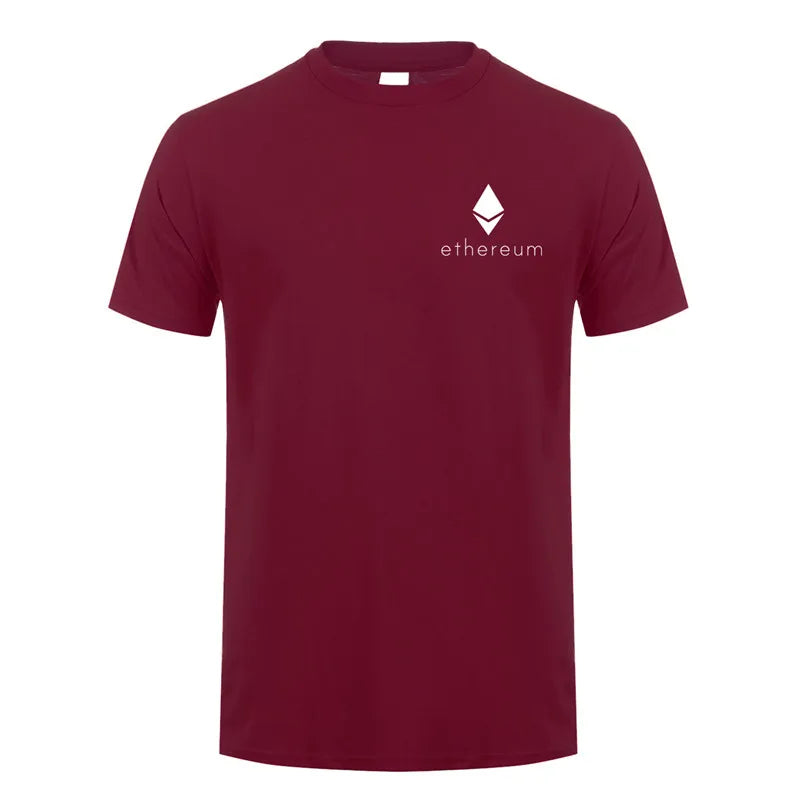 Ethereum T-Shirt Man Crypto Money
