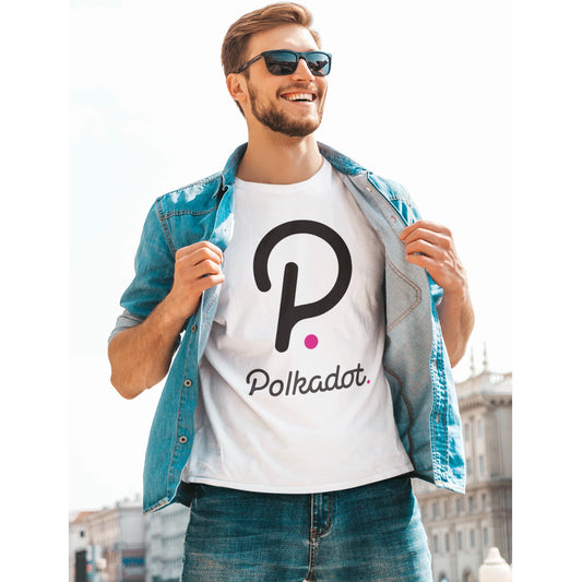 Polkadot Crypto Style T-Shirt Blockchain Coin Top Quality