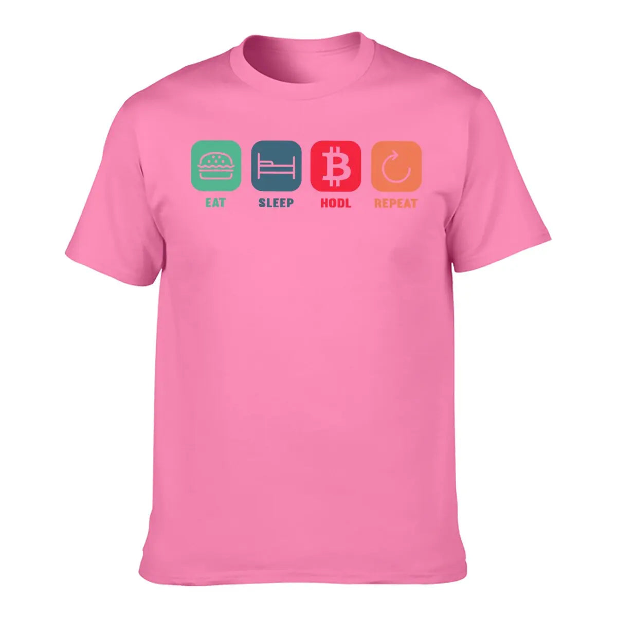 Eat Sleep Hodl Repeat Bitcoin Cryptocurrency Trading Crypto T-Shirt