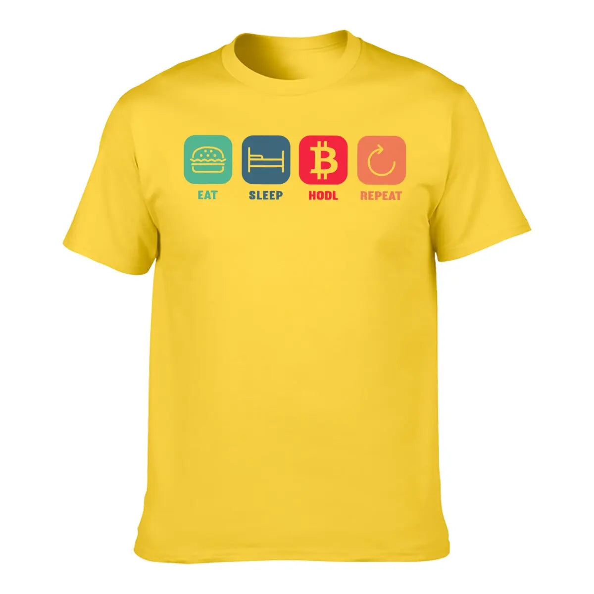 Eat Sleep Hodl Repeat Bitcoin Cryptocurrency Trading Crypto T-Shirt