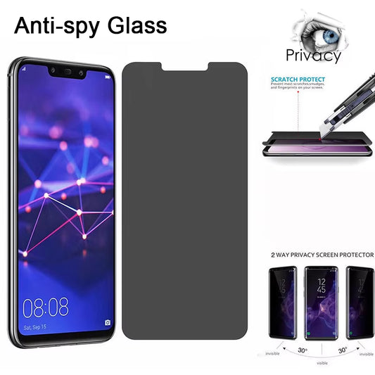 Privacy Screen Protector for for Huawei P30 P40 P50 P60 Pro Antispy Protective Film for P20 Lite 2019 Privacy Glass