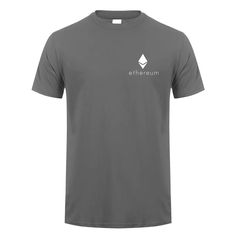 Ethereum T-Shirt Man Crypto Money