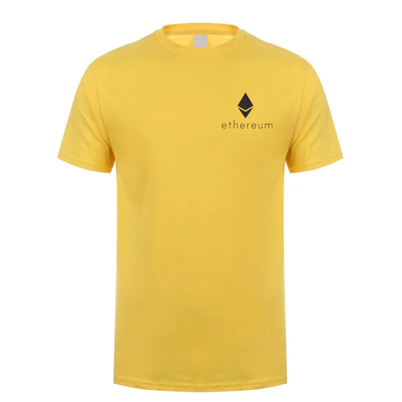 Ethereum T-Shirt Man Crypto Money