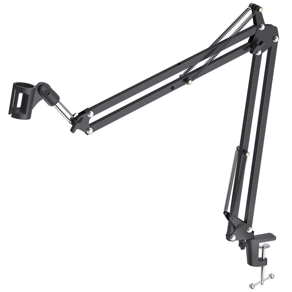 Microphone Suspension Boom Scissor Arm Stand for Professional Podcast Streaming Youtube Microfone