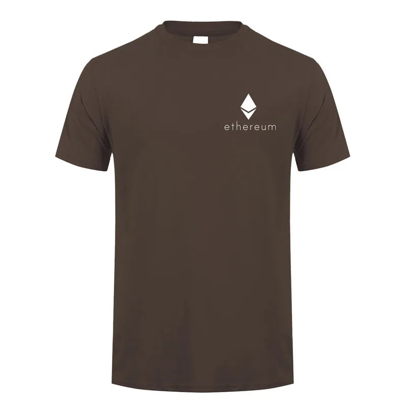 Ethereum T-Shirt Man Crypto Money