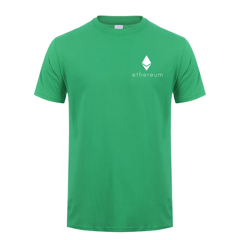 Ethereum T-Shirt Man Crypto Money
