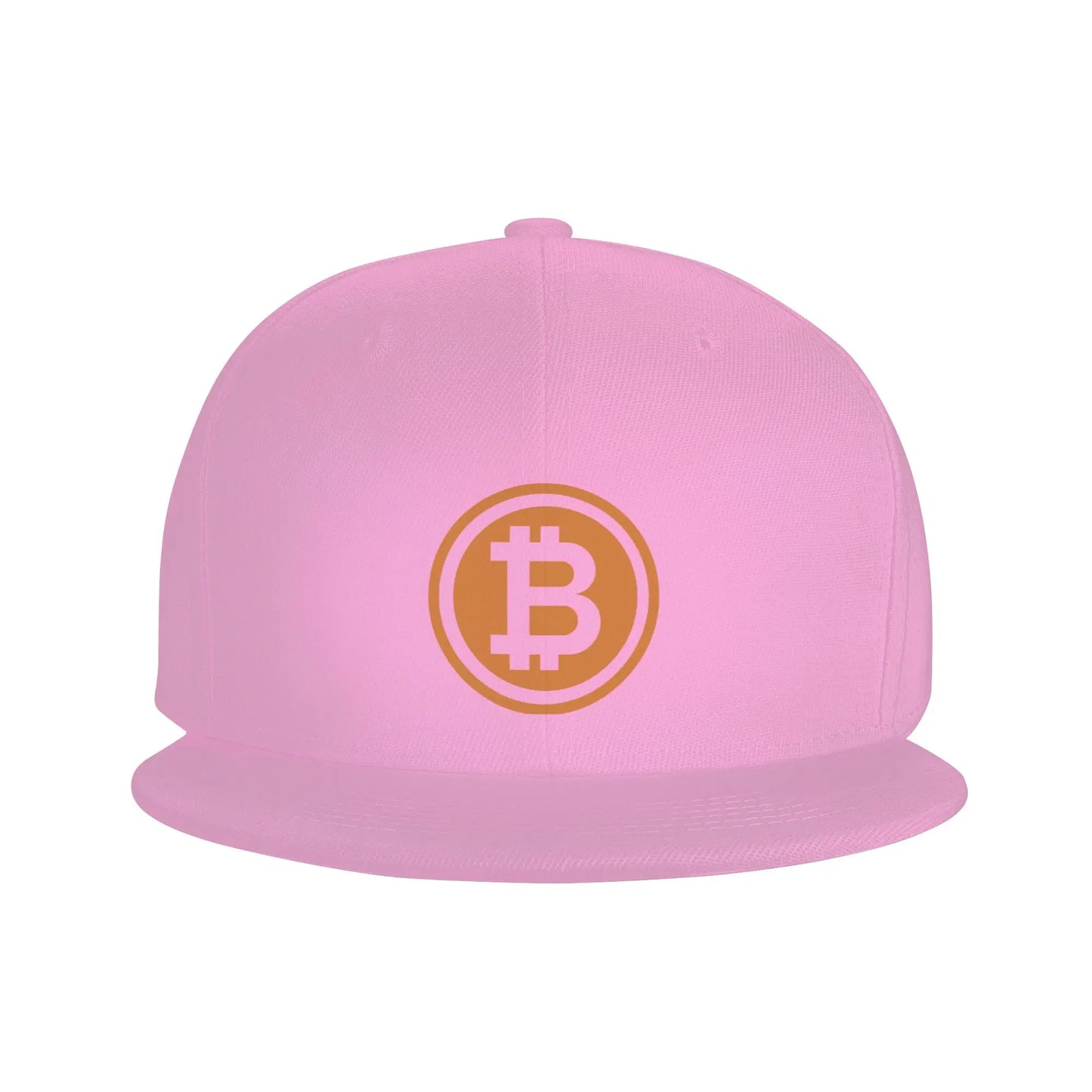 Hiphop Flat Baseball Cap Men Bitcoin Logo Fashion Caps Hats for Logo Asquette Homme Dad Hat for Men Trucker Cap