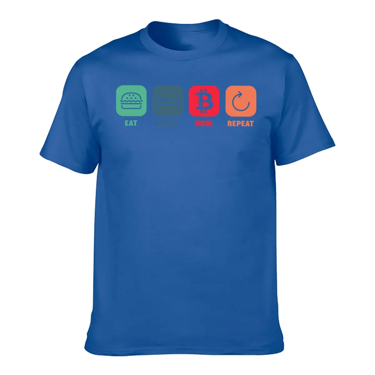 Eat Sleep Hodl Repeat Bitcoin Cryptocurrency Trading Crypto T-Shirt