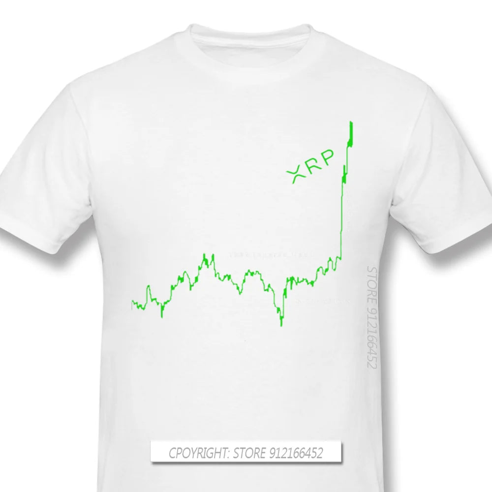 Men XRP Ripple Black T-Shirt Inverse H&S Edition