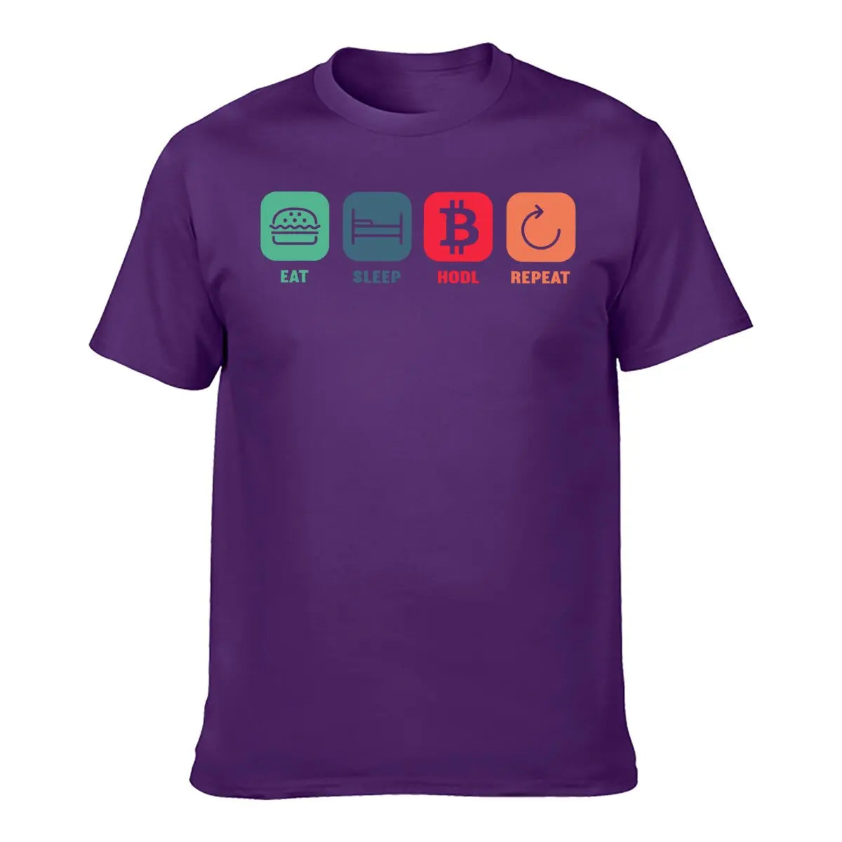 Eat Sleep Hodl Repeat Bitcoin Cryptocurrency Trading Crypto T-Shirt