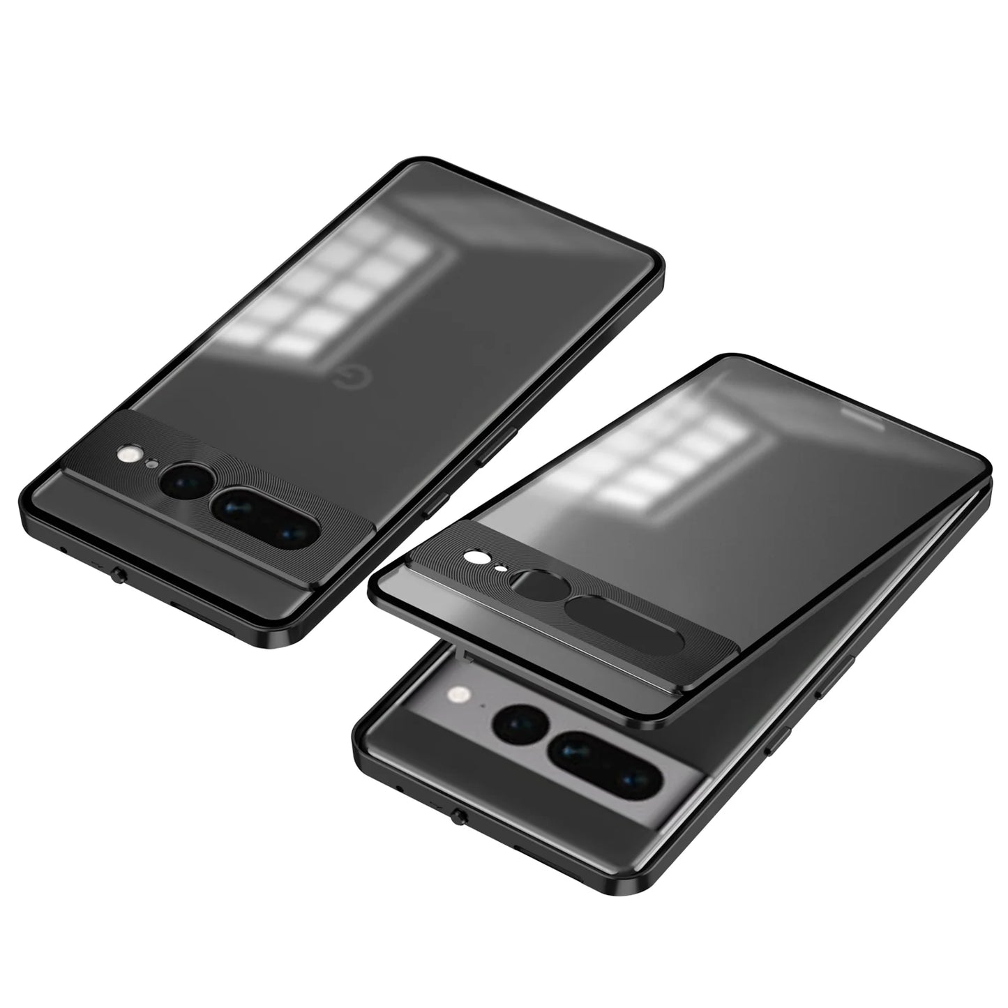 Magnetic Aluminum Case with Camera Protection for Google Pixel Series