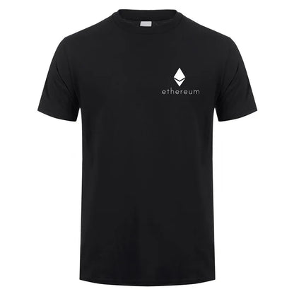 Ethereum T-Shirt Man Crypto Money 