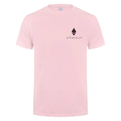Ethereum T-Shirt Man Crypto Money 