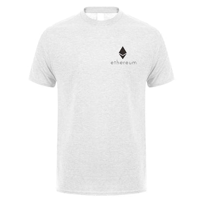 Ethereum T-Shirt Man Crypto Money 