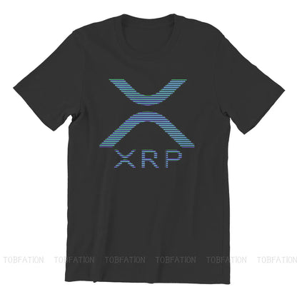 XRP Ripple Crypto Cryptocurrency Crypto Miner T Shirt Vintage Alternative Big Size Crewneck Tshirt Big Sales Harajuku Men Tops