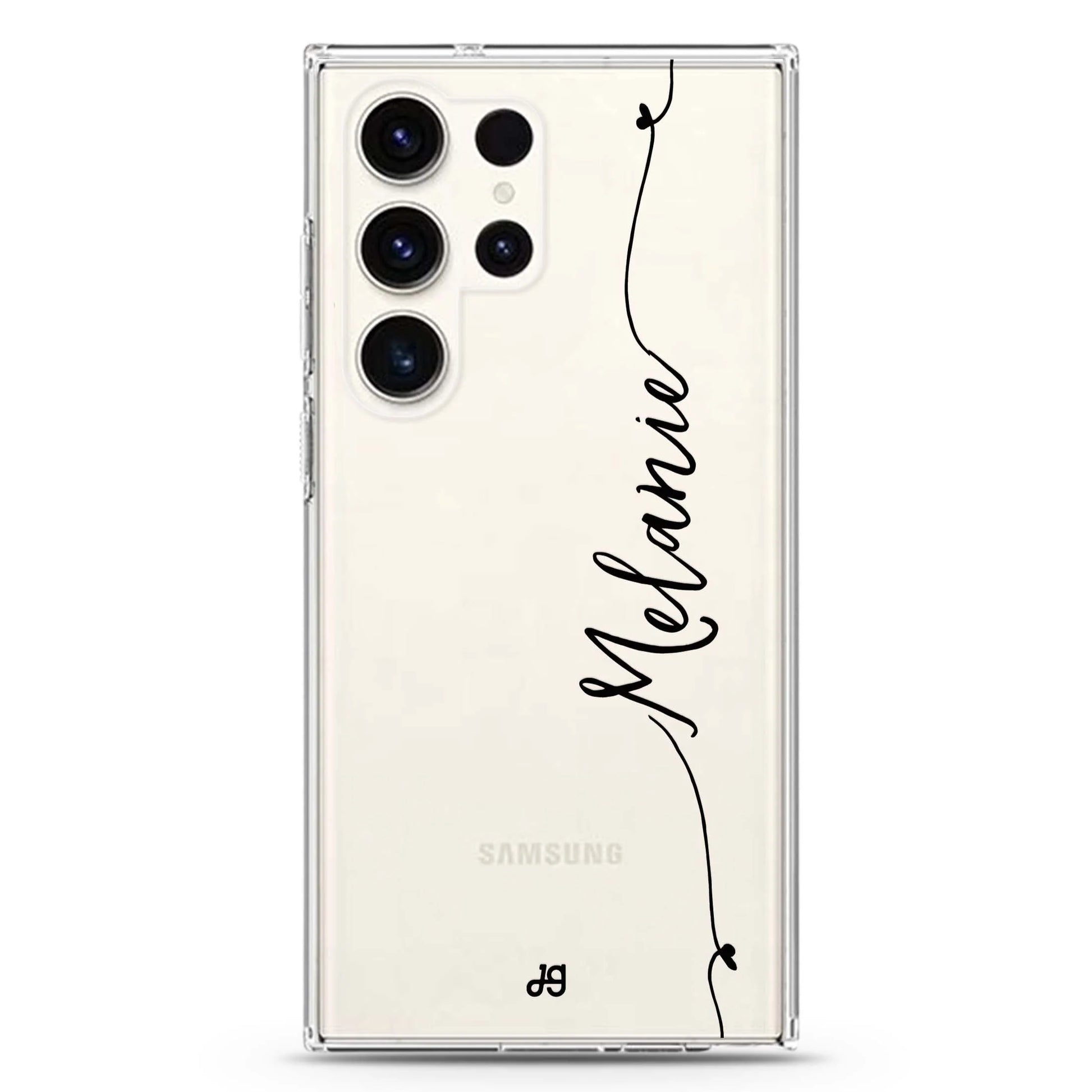 Heart Word Samsung Galaxy Ultra Clear Case