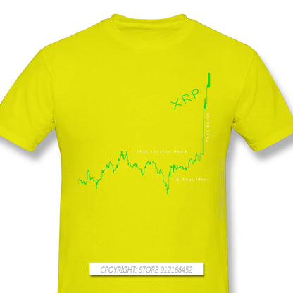 Men XRP Ripple Black T-Shirt Inverse H&S Edition