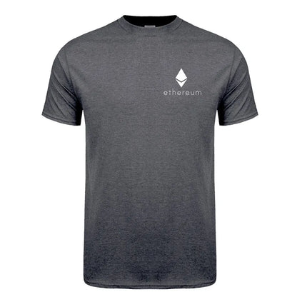 Ethereum T-Shirt Man Crypto Money 
