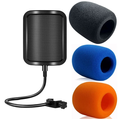 Metal Pop Filter Universal Microphone Windscreen Studio Recording Condenser Microphone for Blue Yeti Mic Sound Filter
