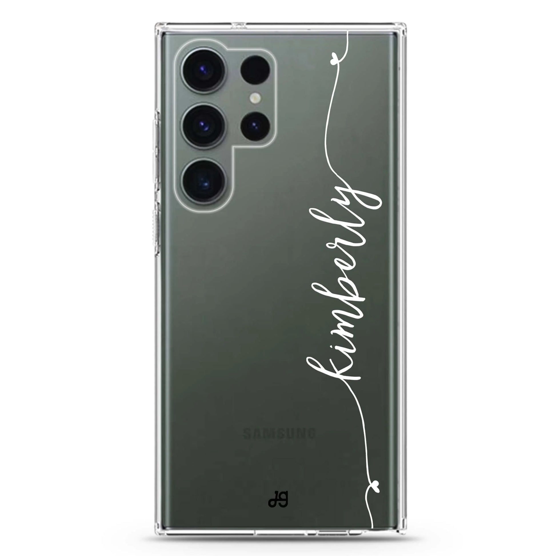 Heart Word Samsung Galaxy Ultra Clear Case
