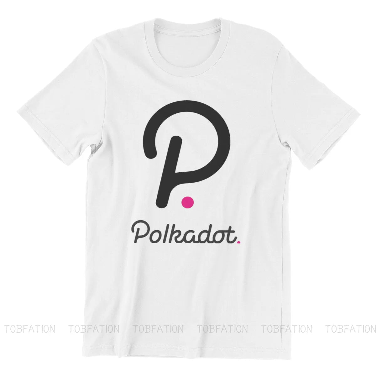 Polkadot Crypto Style T-Shirt Blockchain Coin Top Quality