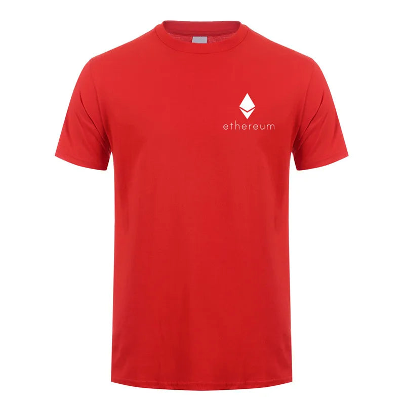 Ethereum T-Shirt Man Crypto Money 