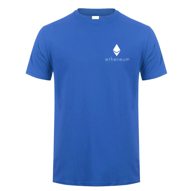 Ethereum T-Shirt Man Crypto Money 