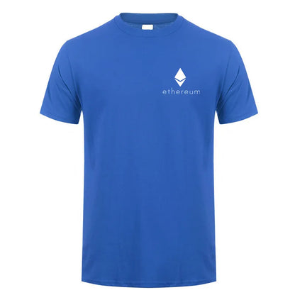 Ethereum T-Shirt Man Crypto Money 