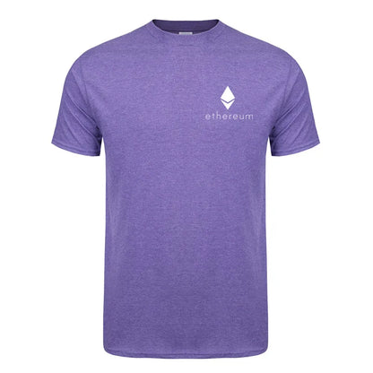 Ethereum T-Shirt Man Crypto Money 
