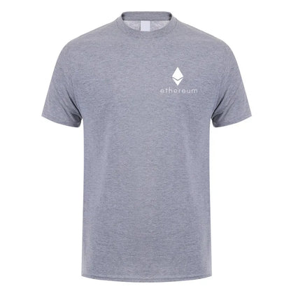 Ethereum T-Shirt Man Crypto Money 